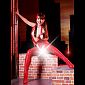 Lorena in red Leather!