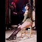 Long brown Leatherboots!